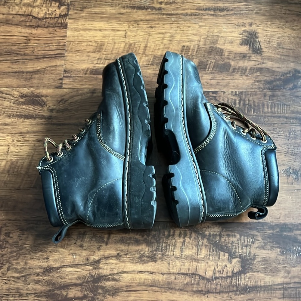 rare vintage genuine leather roots boots